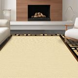 Sleek Minimalist Tiled Geometric Look(Beige)