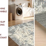 Luxurious Neutral Medallion Style(Ivory)
