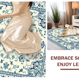 Stylish Floral Diamond Composition(Beige)