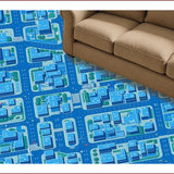 Interactive Cityscape Playful Design(Blue)