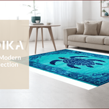 Coastal Serenity Teal Whimsy(Blue)