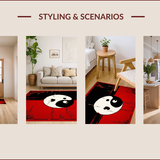 Elegant Monochrome Symbolic Design(Red)