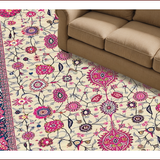 Vibrant Floral Paisley Motif(Beige)