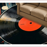 Eclectic Round Musical Motif(Black)