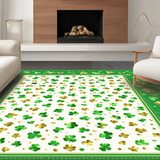 Luxurious Clover Print Elegance(Green)