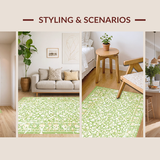 Timeless Green Floral Vibe(Green)