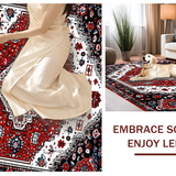 Artful Vintage Floral Composition(Red)