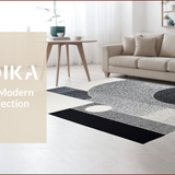 Elegant Grey Geometric Motif(Gray)