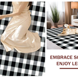 Stylish Distressed Neutral Tones Motif(Black)