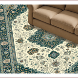 Floral Sage High Traffic Pet Friendly(Blue)
