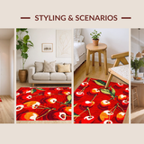 Dynamic Rustic Red Blossom Flair(Red)