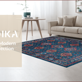 Vibrant Floral Vintage Charm(Blue)