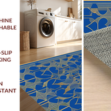 Sophisticated Gold and Blue Balance(Blue)
