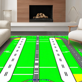 Vibrant Airport Runway Theme(Green)