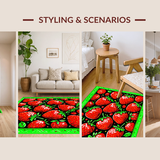 Delightful Strawberry Patterned Décor(Red)