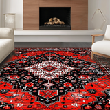 Modern Graphic Tiled Aesthetic(Red)