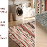 Chic Multicolor Ethnic Motif(Red)