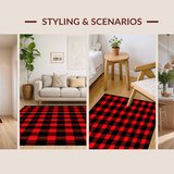 Inviting Rustic Layered Design Scheme(Red)
