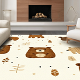 Chic Rustic Furry Accent(Beige)