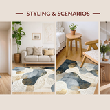 Minimalist Gray Tiled Design Aesthetic(Gray)