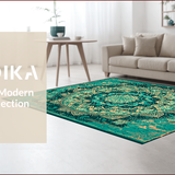 Distressed Boho Chic Forest Green(Green)