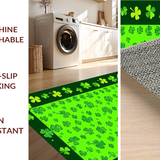 Artful Celtic Inspired Welcome Mat(Green)
