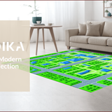 Vibrant Cityscape Adventure Theme(Green)