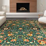 Trendy Colorful Petal Design(Green)