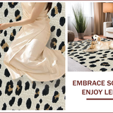 Cheetah Bordered Animal Print(Beige)