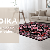 Minimalist Elegant Floral Touch(Black)