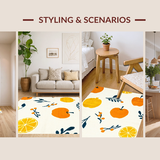 Vibrant Playful Scandinavian Motif(White)