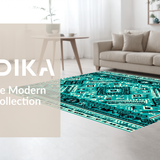 Dynamic Lattice Patterned Accent(Blue)