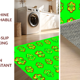 Cheerful Green Yellow Design(Green)