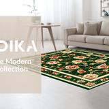 Striking Historic Floral Artistry(Green)