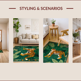 Vintage Ethnic Jungle Aesthetic(Green)