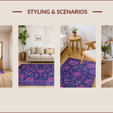 Vibrant Paisley Artful Expression(Blue)