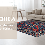 Luxurious Colorful Botanical(Blue)