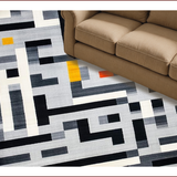 Elegant Neutral Geometric Arrangement(Gray)