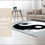Yin Yang Black and White Meditation Space(Black)