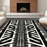 Stylish Dynamic Striped Layout(Black)