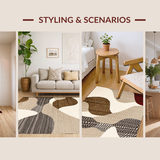 Minimalist Geometric Hues(Beige)