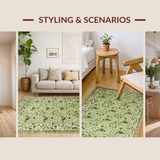 Modern Minimalist Floral Design(Green)