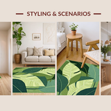 Tropical Green Leaf Aesthetic(Green)