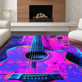 Bold Electric Guitar Imagery(Purple)