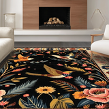 Eclectic Floral Jungle Aesthetic(Black)