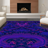 Contemporary Bold Dragon Imagery(Purple)