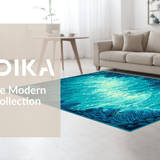 Coastal Oceanic Creature Motif(Blue)