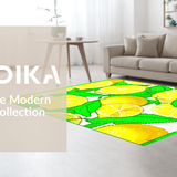 Vibrant Retro Geometric Delight(Yellow)