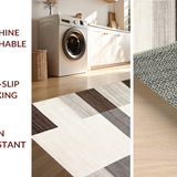 Artful Cream Medallion Layout(Beige)