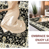 Sophisticated Floral Patterned(Black)
